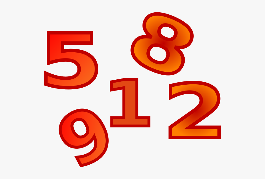 Numbers Cliparts Png, Transparent Clipart
