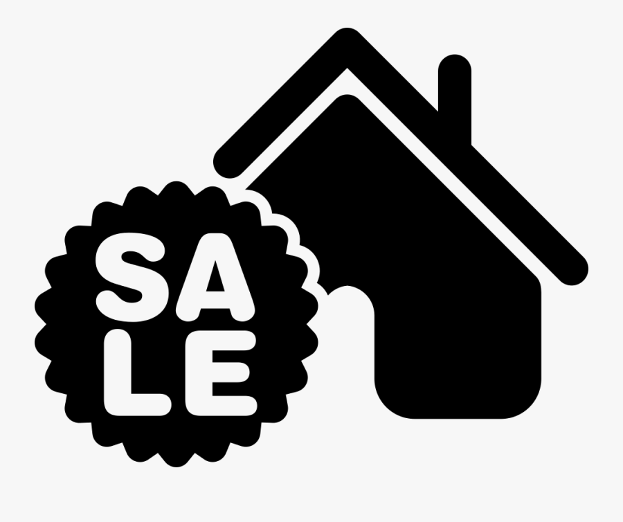 House For Sale - Transparent Home Button Icon, Transparent Clipart