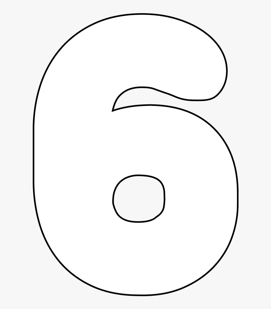 Number 6 Printable