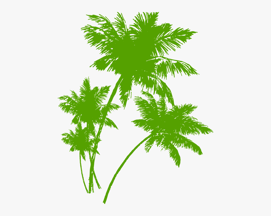 Transparent House For Sale Clipart - Beach Palm Tree Silhouette, Transparent Clipart