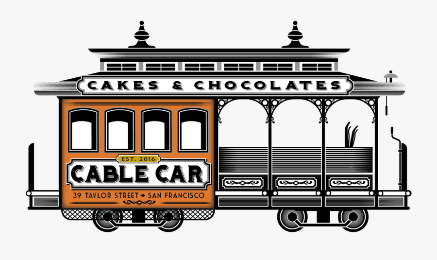 Collection Of San - San Francisco Cable Car Clip Art, Transparent Clipart
