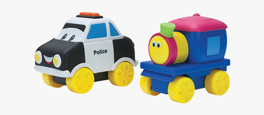 Bob The Train Police Car Toy Figure - Bob The Train Toys, Transparent Clipart