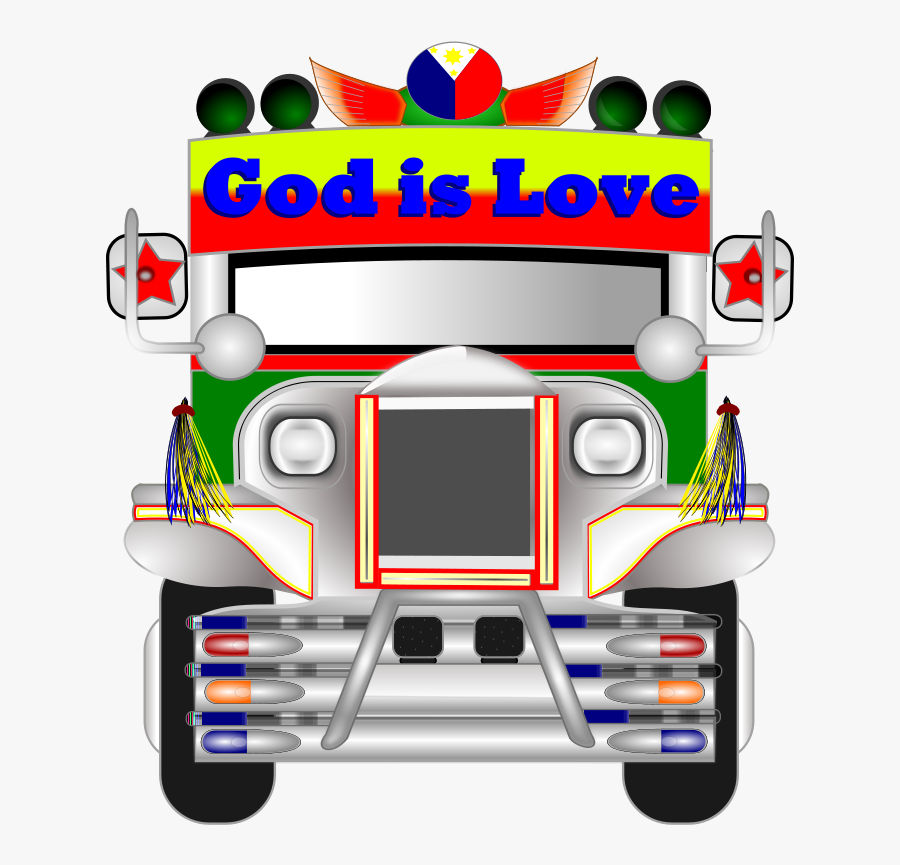 Philippine Jeepney - Jeep Cliparts, Transparent Clipart