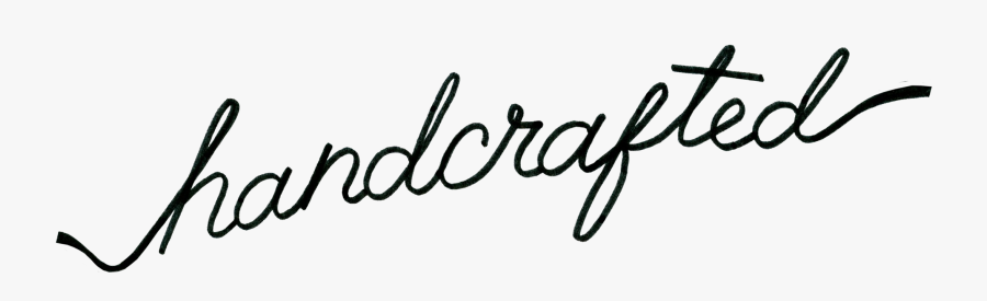Handcrafted Handmade Clipart, Transparent Clipart