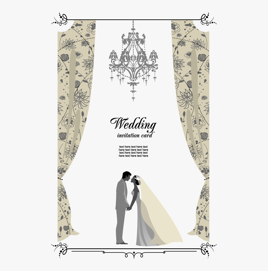 Transparent Free Wedding Clipart For Invitations - Download Free Wedding Vector, Transparent Clipart