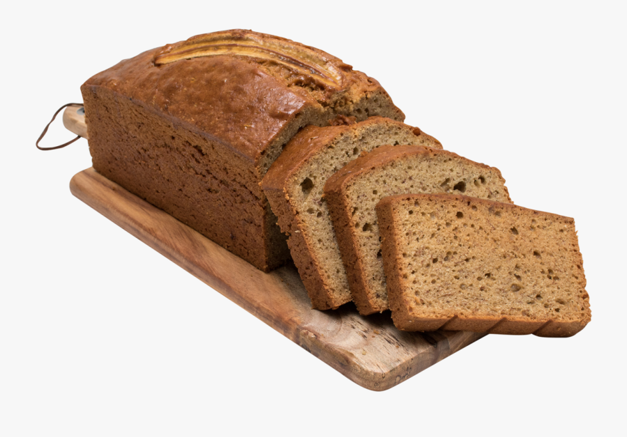 Banana Bread Loaf Png, Transparent Clipart