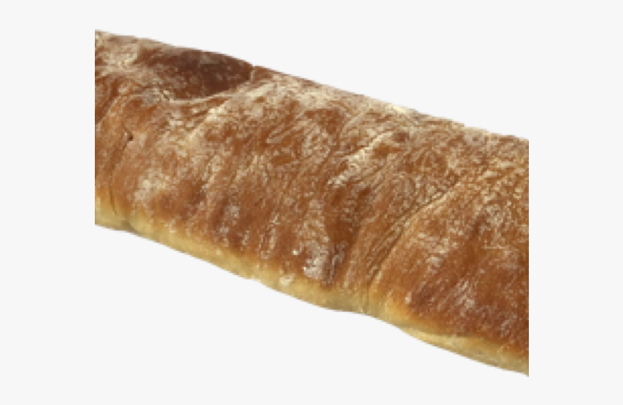 Loaf Ciabatta Large - Ciabatta, Transparent Clipart