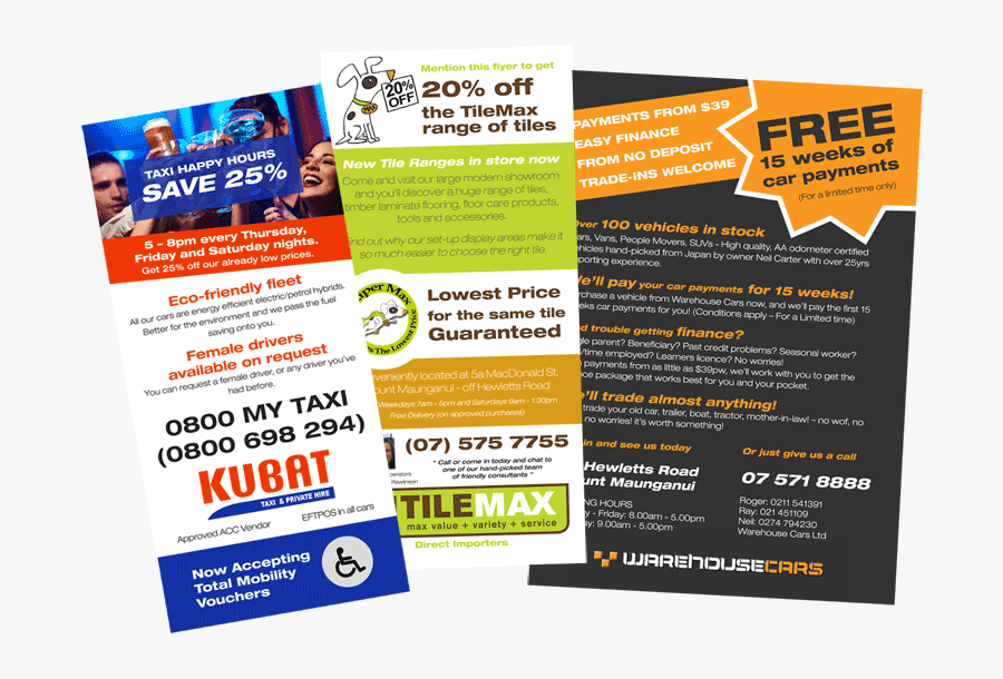 Clip Art Flyer Delivery Studentforce Does - Single Sided Dle Flyer, Transparent Clipart