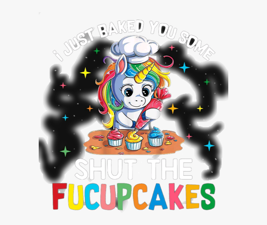 #unicorn #funny #cute #cupcake #colorful #rainbow #freetoedit - Illustration, Transparent Clipart
