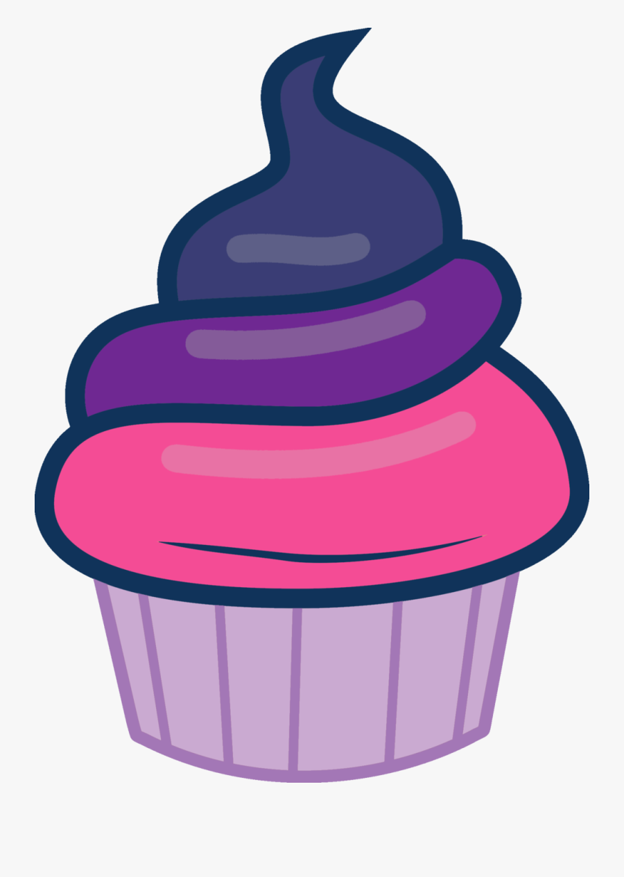 Baking-cup - Mlp Twilight Cupcake, Transparent Clipart