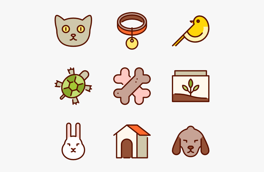 Shop Icon Packs - Flat Icon Pet Shop, Transparent Clipart