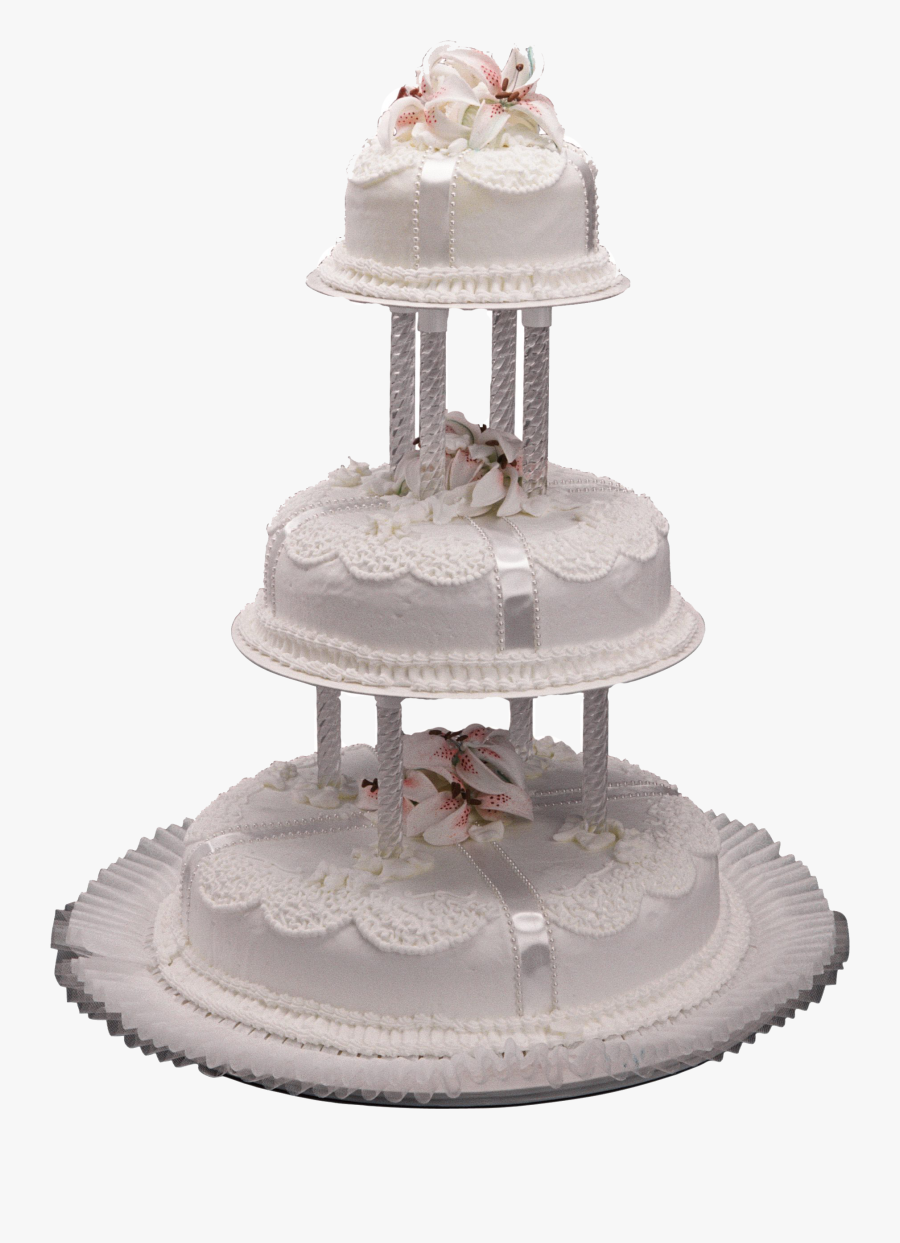 Wedding Cake Png - Трехэтажный Торт На Свадьбу, Transparent Clipart
