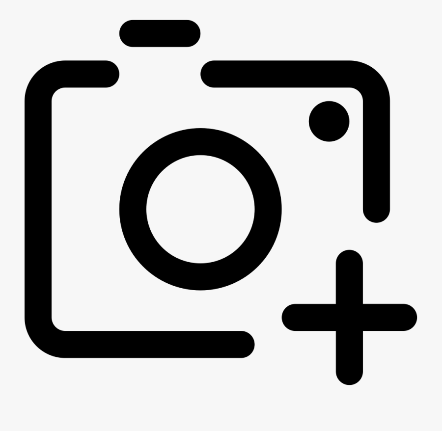 Camera Add - Add Photo Camera Vector Png, Transparent Clipart