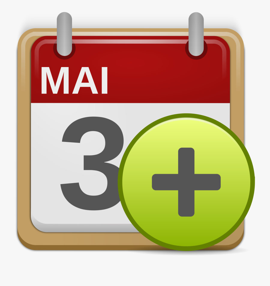 Matt Icons Add Big - Add Appointment Icon Png, Transparent Clipart