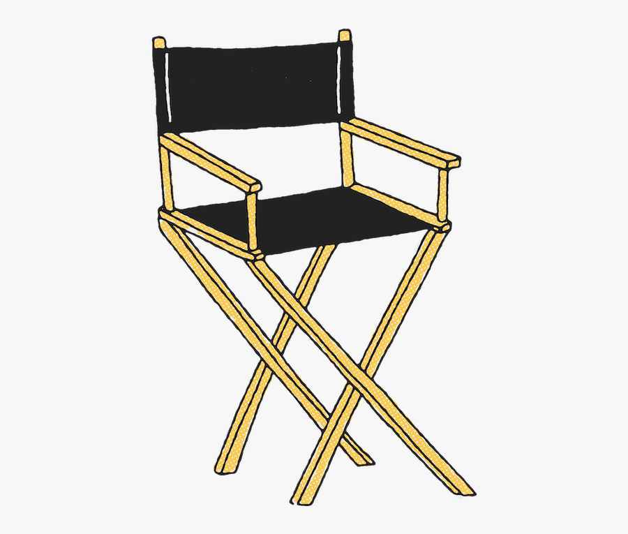 The Theater Director Is The Visionary For A Production, - Chair, Transparent Clipart