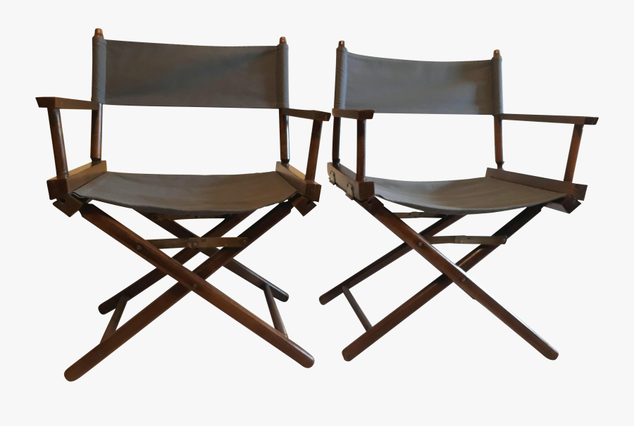 Vintage Restored Directors Chairs - Chair, Transparent Clipart