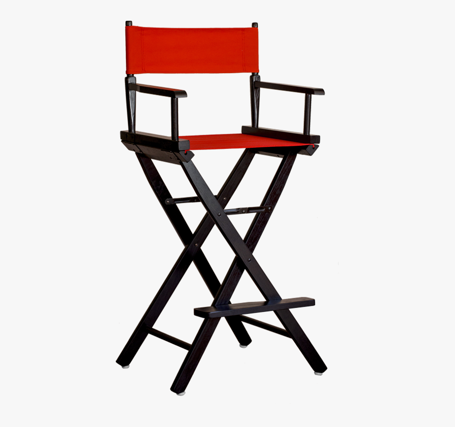 Tall Red Chair - Tall Makeup Chair, Transparent Clipart