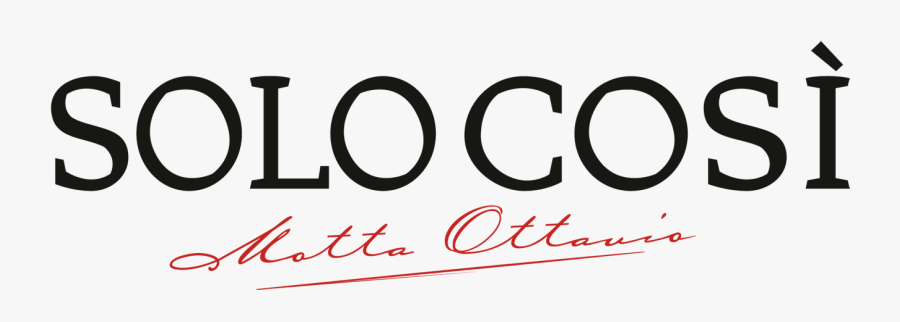 Solo Così, Transparent Clipart
