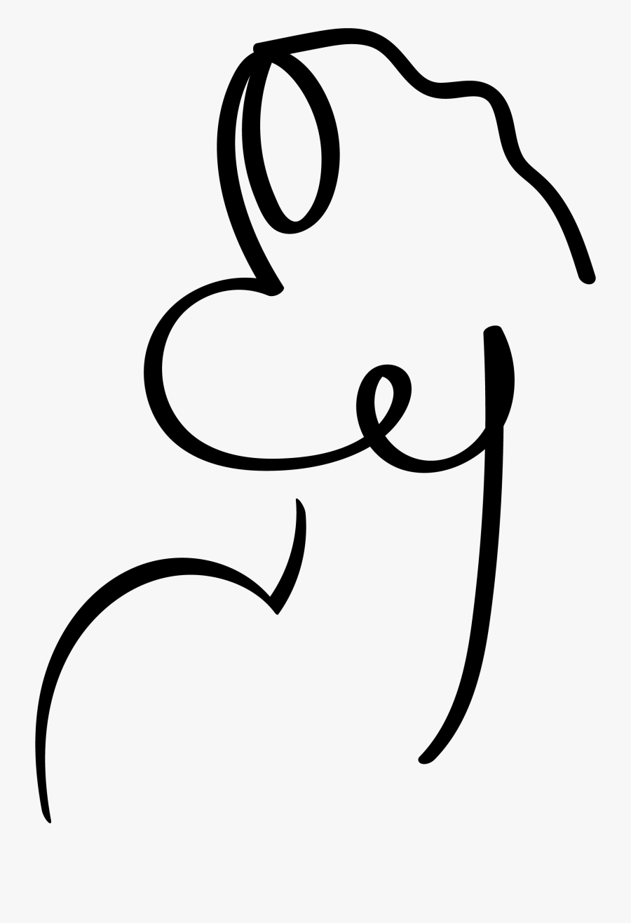 Hello, My Name Is Katerina Kuzheleva - Line Art, Transparent Clipart