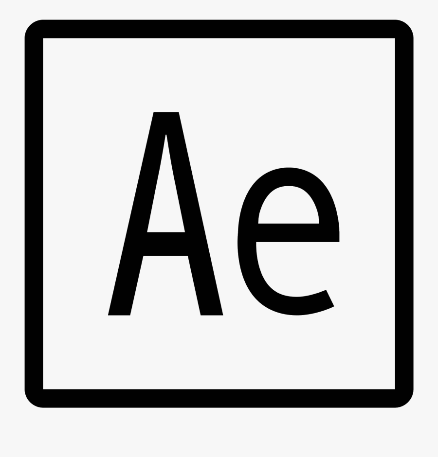 Adobe Effects Icon - Adobe After Effects Vector Logo, Transparent Clipart