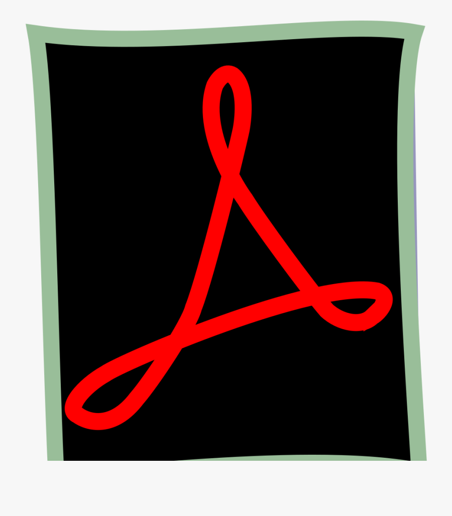 Acrobat Reader - Pdf Icon Animated Gif, Transparent Clipart