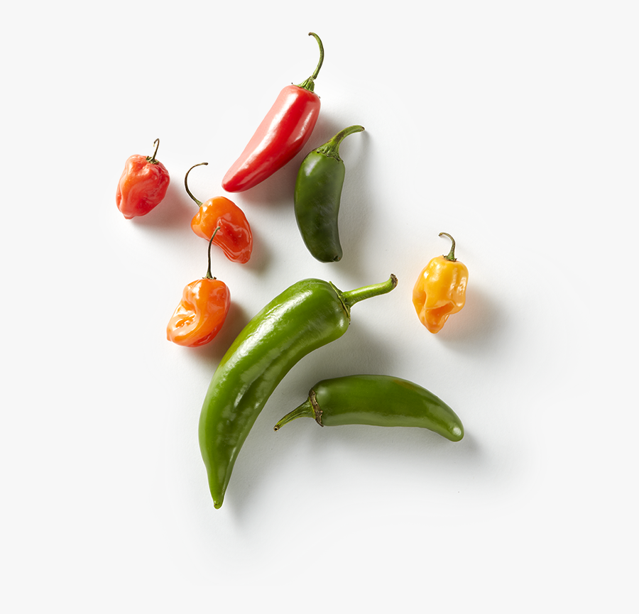 Transparent Habanero Pepper Clipart - Bird's Eye Chili, Transparent Clipart