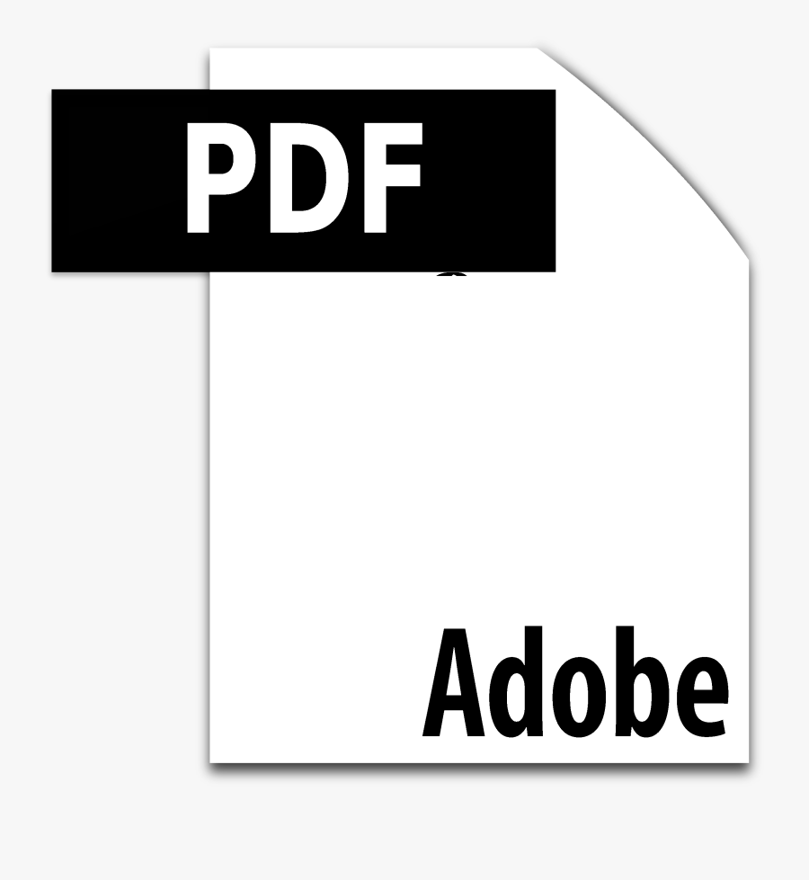 Pdf Icon, Transparent Clipart