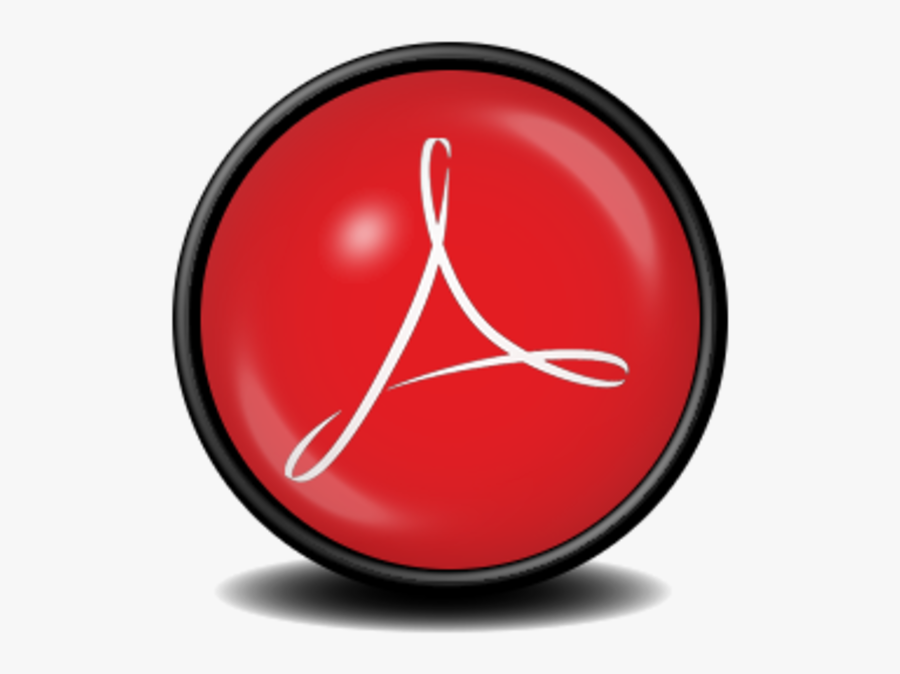 Adobe Reader X Icon, Transparent Clipart