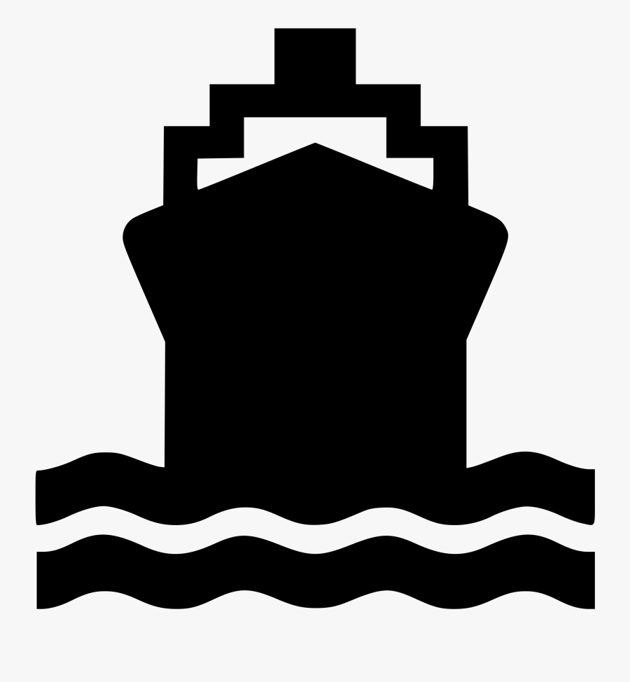 File Aiga Watertransportation Svg Wikimedia Commons - Boat Icon, Transparent Clipart