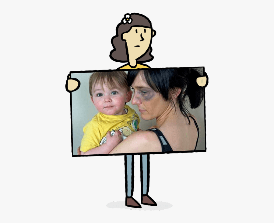 Domestic Violence Against Women - Domestic Violence Agianst Wkmen Cartoon, Transparent Clipart