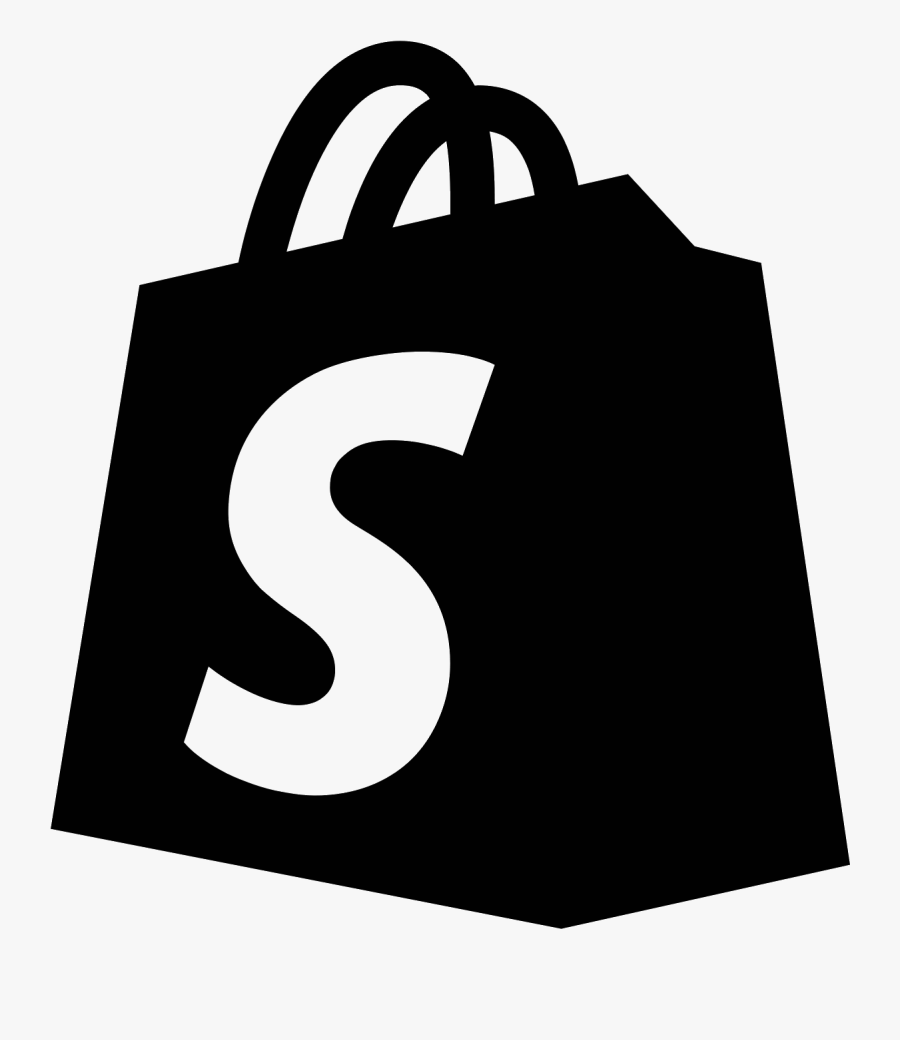 Shopify - Shopify Logo White Png, Transparent Clipart