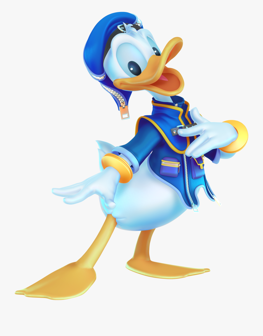 Donald Duck Clipart Video - Kingdom Hearts 3 Transparent, Transparent Clipart