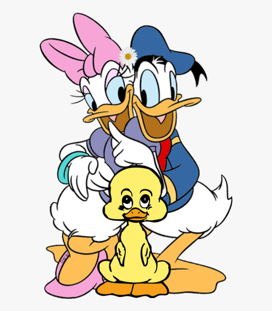 #donaldduck #daisyduck #uglyduckling Donald & Daisy - Daisy Duck Et Donald, Transparent Clipart