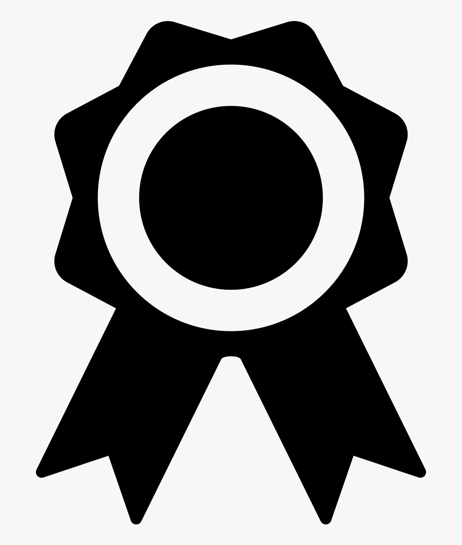 Clip Art Sport Ribbon Badge Svg - Ribbon Icon Png Free, Transparent Clipart