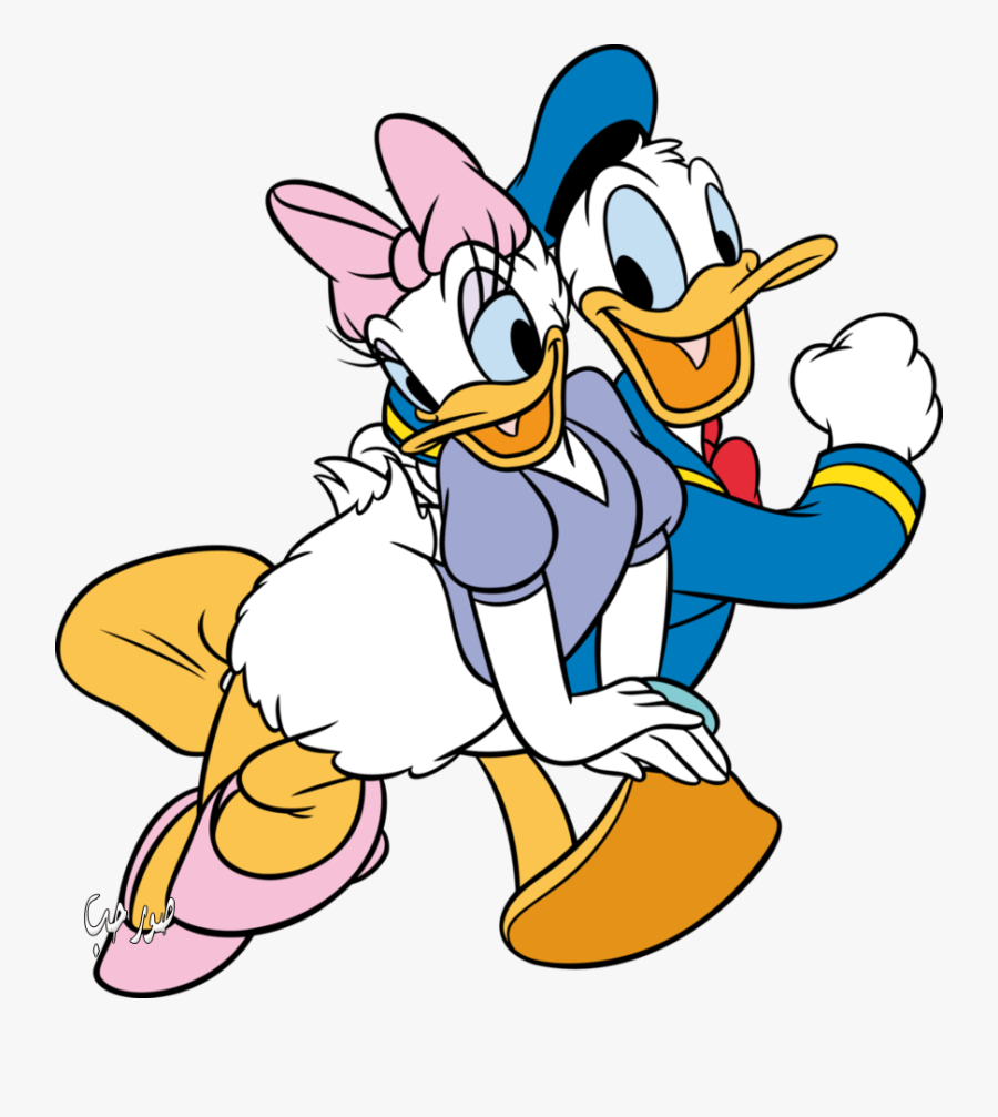 Donald Duck And Daisy - Donald Duck Ve Daisy, Transparent Clipart