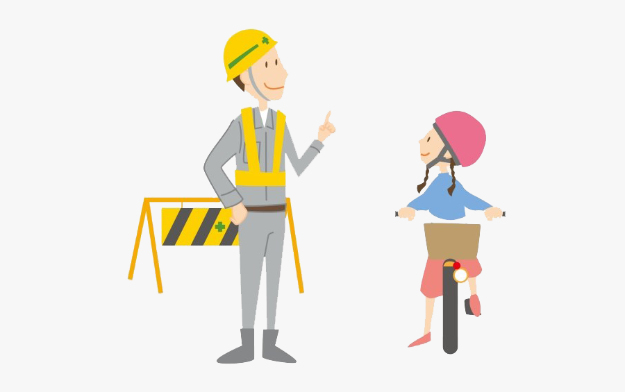 Construction Sign Png Clipart - Cartoon, Transparent Clipart