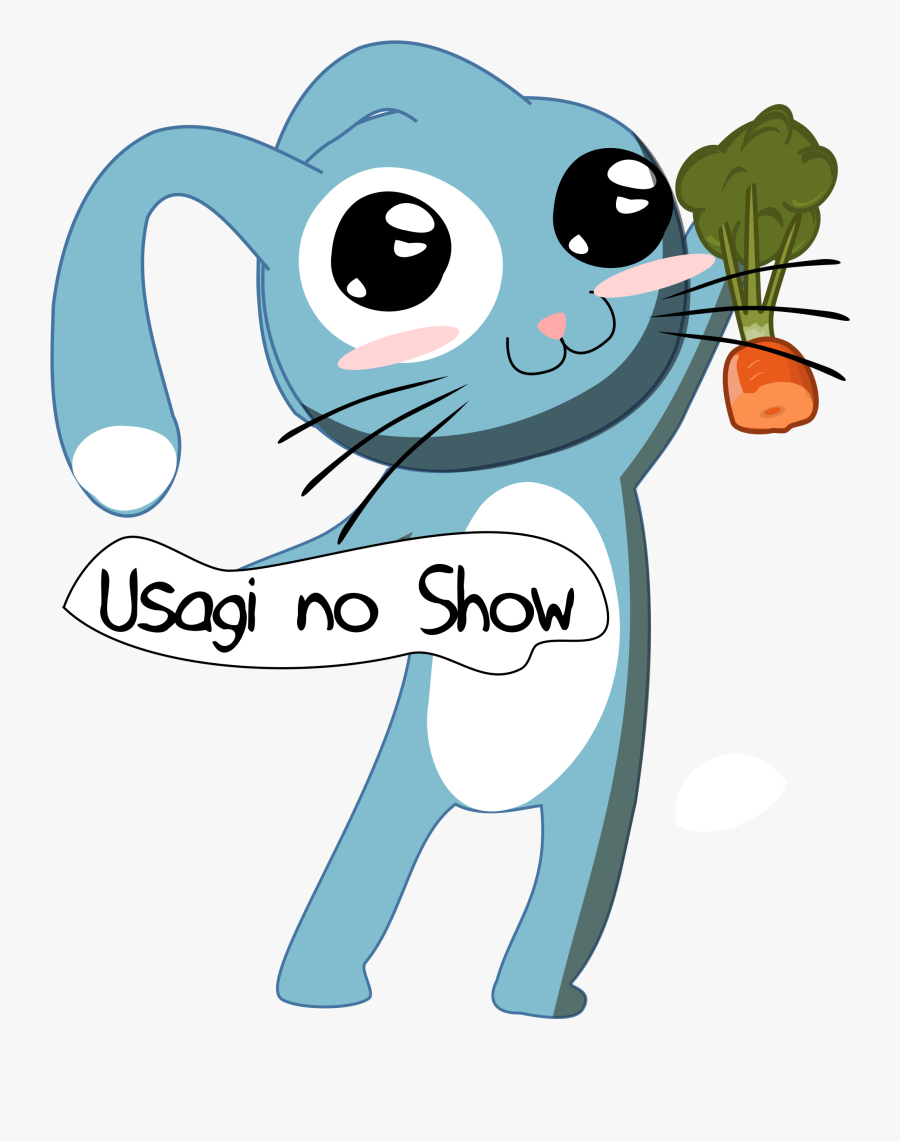 Conejo Con Zanahoria Png, Transparent Clipart