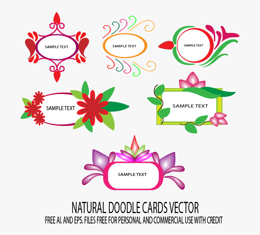 Frames Colourful Design, Transparent Clipart