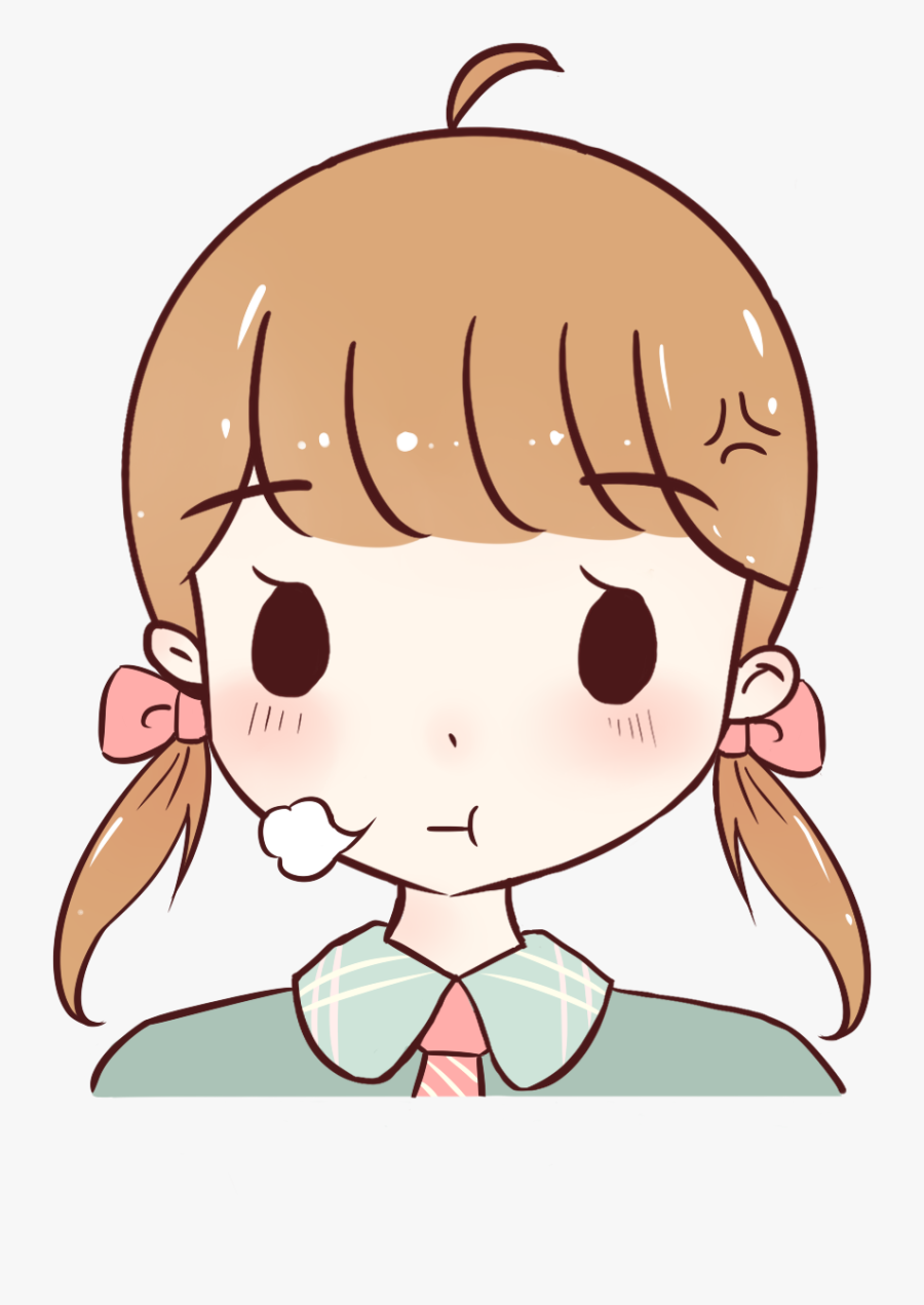 Transparent Woman Avatar Clipart - Cute Girl Png Cartoon, Transparent Clipart