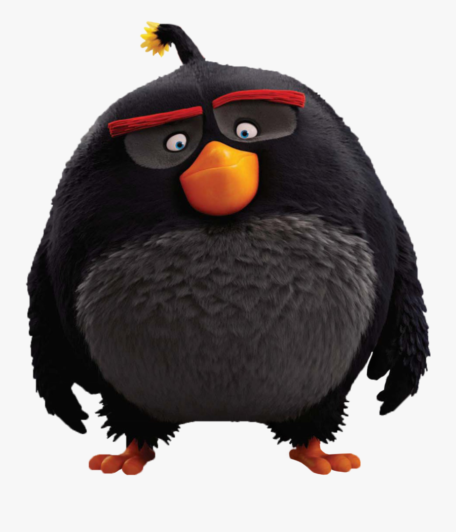 Angry Birds Png - Angry Birds Movie Black Bird, Transparent Clipart