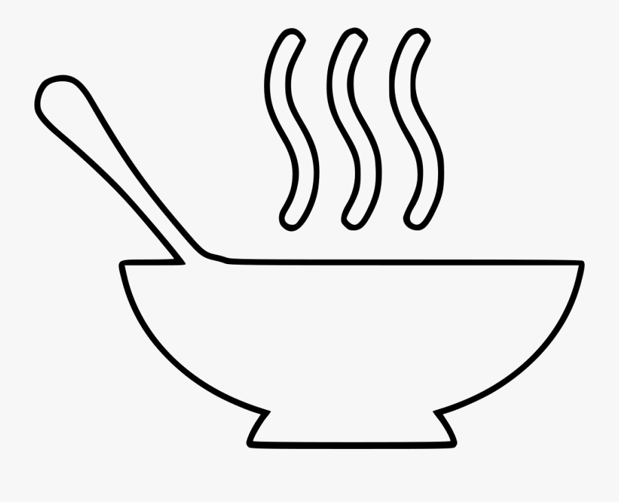 Soup Drawing Svg - Soup Drawing, Transparent Clipart