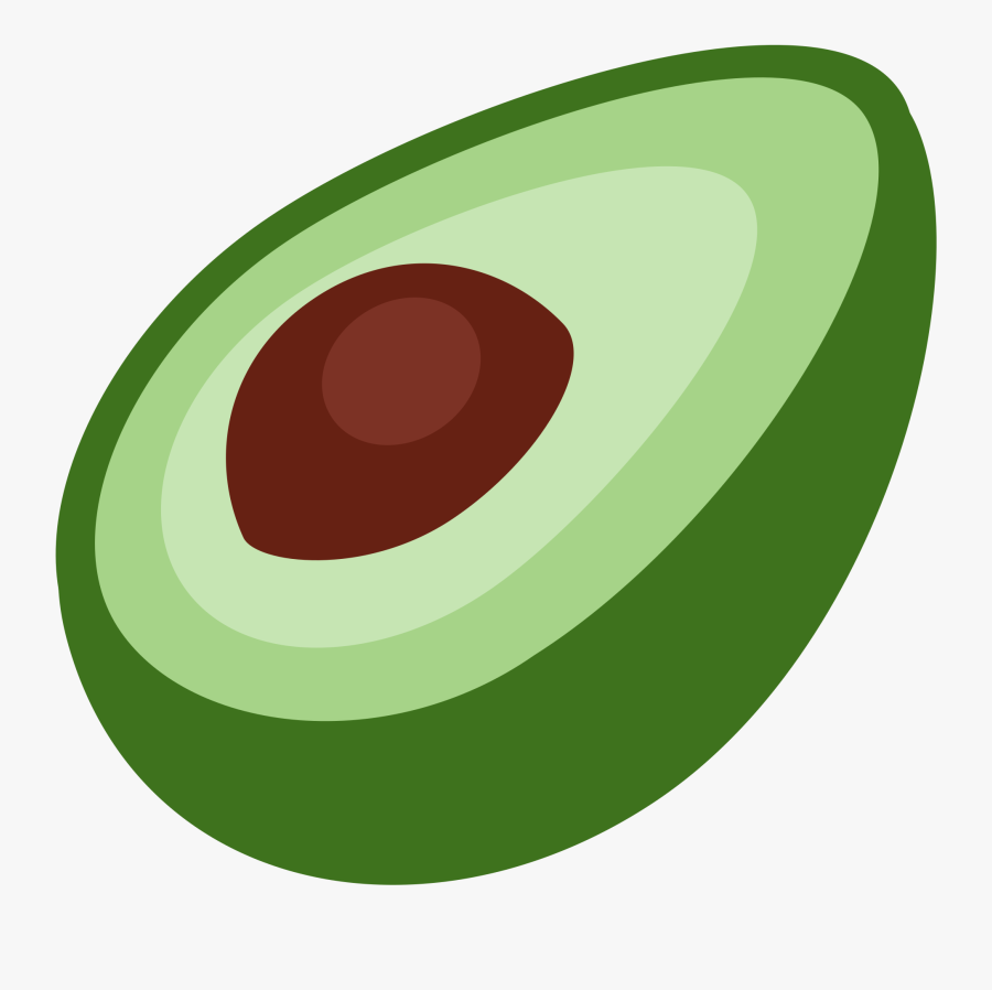 Watermelon Tree Cliparts 17, Buy Clip Art - Avocado Emoji Twitter, Transparent Clipart