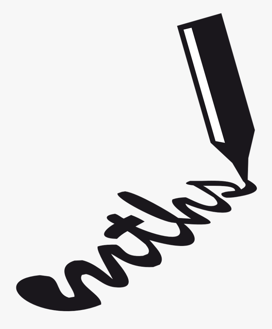 Free Clipart - Cefr - Writing - Gnak - Pencil Writing Png, Transparent Clipart