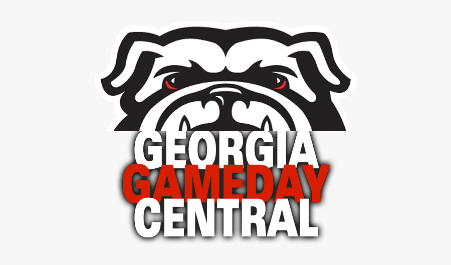 Georgia Bulldog Gameday Central - Pug, Transparent Clipart