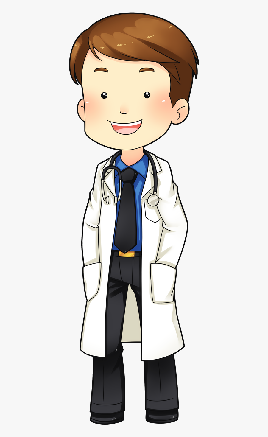 Doctor Free To Use Clipart Transparent Png - Cute Doctor Clipart, Transparent Clipart