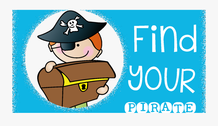 Find Your Pirate Treasure - Cartoon, Transparent Clipart