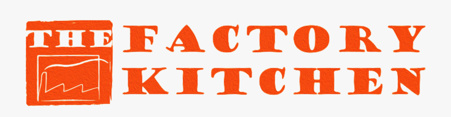 Factory Kitchen Logo, Transparent Clipart