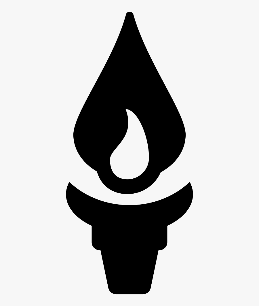 Olympic Torch, Transparent Clipart