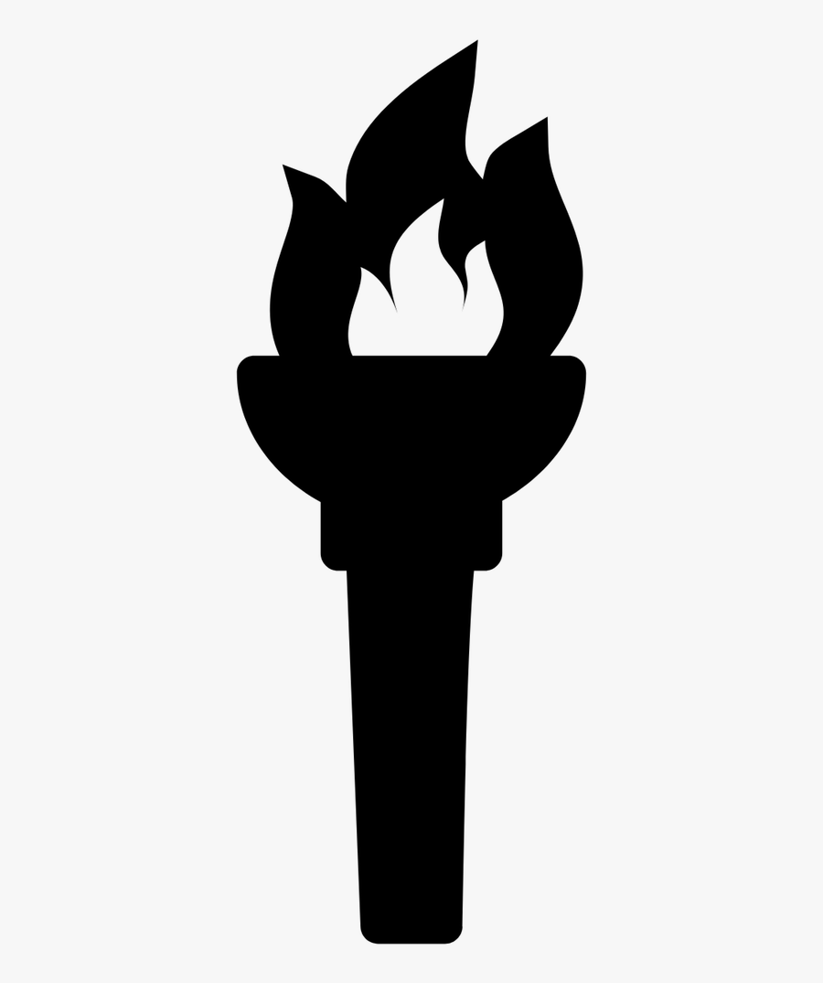 Game Fire Flame Olympic Torch Light, Transparent Clipart