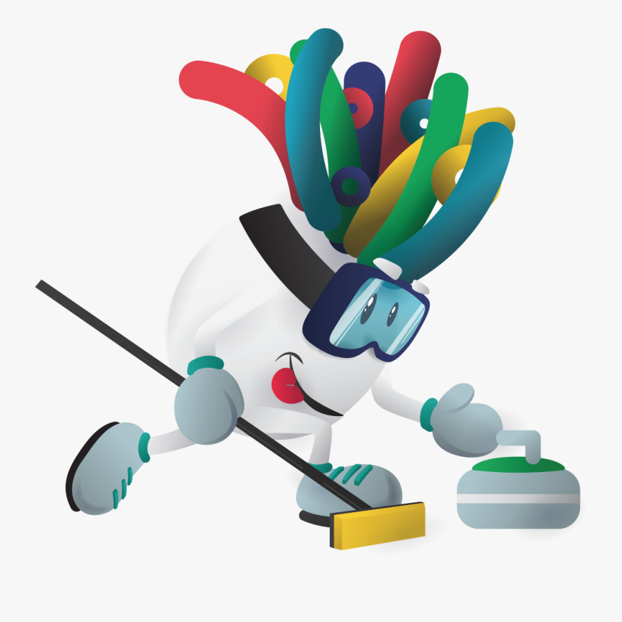 Open Imagination - Groodvy Curling, Transparent Clipart